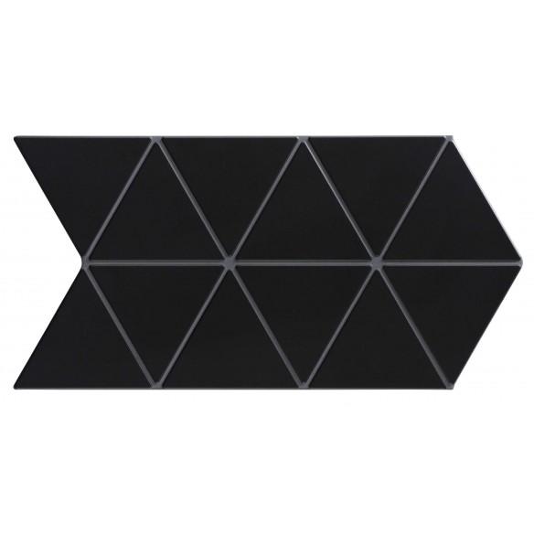 Triangle Ascoli Black 28x48.5 cm