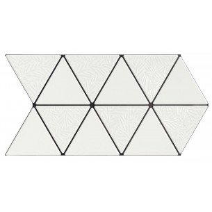 Triangle Ascoli Snow 28x48.5 cm Floor & Wall Tile 2