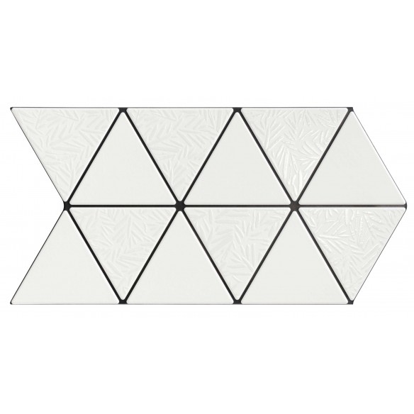 Triangle Ascoli Snow 28x48.5 cm Floor & Wall Tile