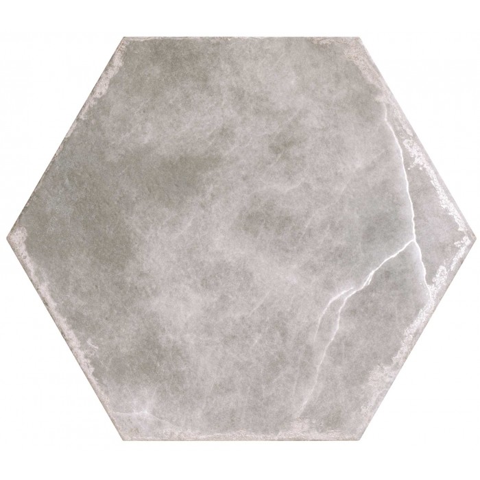 Hex Ancona Ash 56x48.5 cm Floor & Wall Tile
