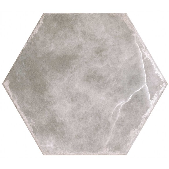 Hex Ancona Ash 56x48.5 cm Floor & Wall Tile