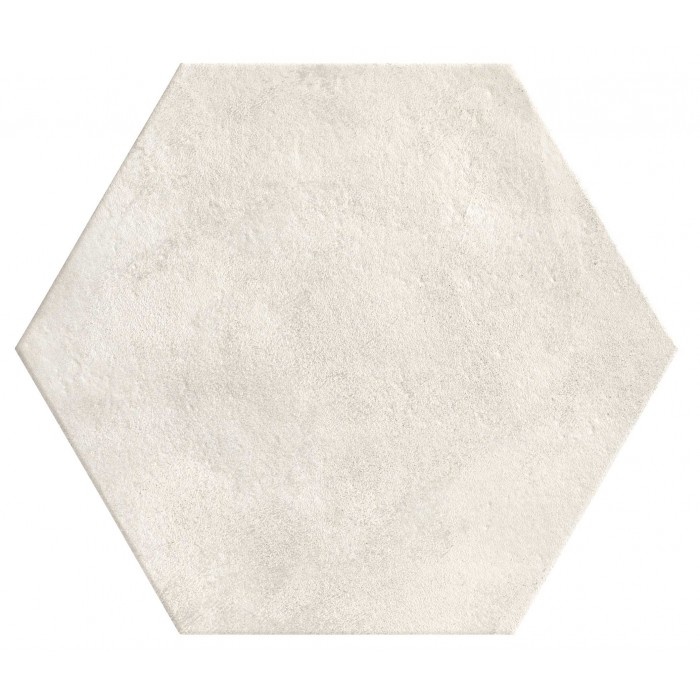 Hex Imperia Blanco 56x48.5 cm Suelo y Pared