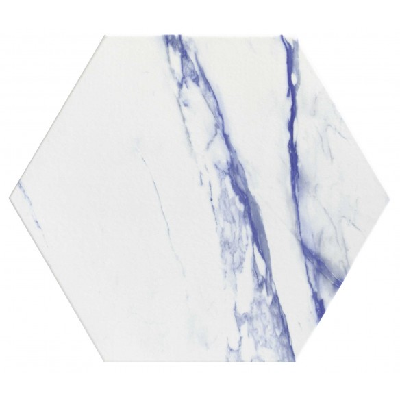 Hex  Cuneo Blue 56x48.5 cm Floor & Wall Tile