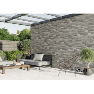 Asis Gris 31x56 cm Pared