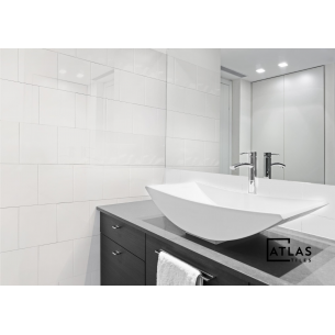 Matt White 15x15 cm Wall Tile