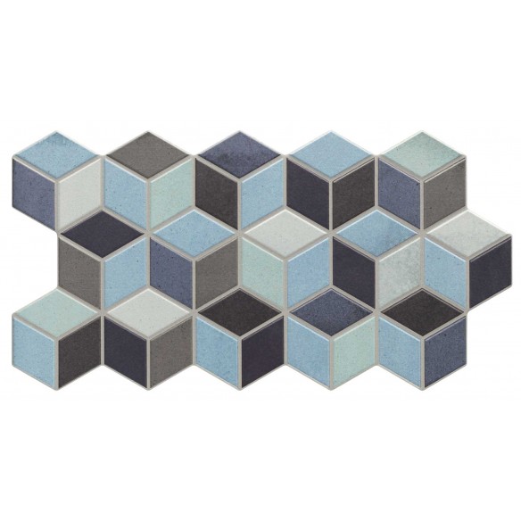 Genova Blue 26.5x51 cm Floor & Wall Tile