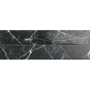 Strip Negro Marquina 21x63 cm Suelo  y Pared 2