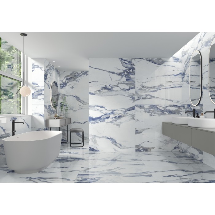 Calacatta Azul Pulido 60x120 cm Rectificado...