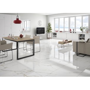 Statuario Gold Polished Rectified 60x120 cm Floor & Wall...