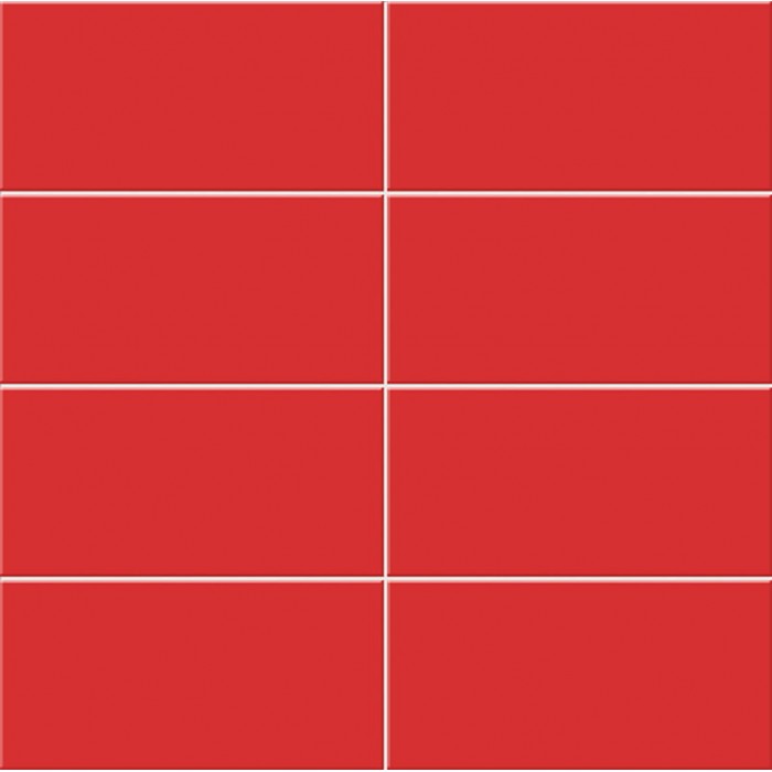 Toronto Rojo Mate 15x30 cm Pared