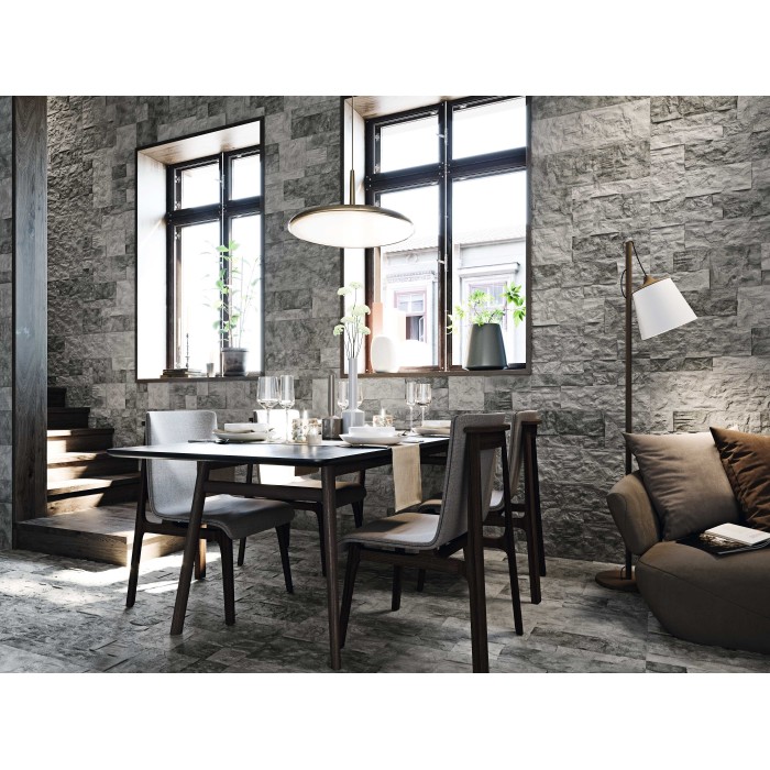 Florencia Acero 21x63 cm Pared