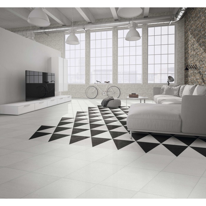 Rombo City   Blanco 70x40 cm Suelo y Pared