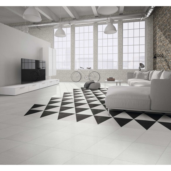 Rombo City   Blanco 70x40 cm Suelo y Pared