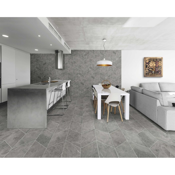 Roma Brume Grey 70x40 cm Floor & Wall Tile