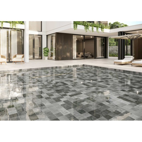 Rimini Antracita 33x33 cm Suelo y Pared