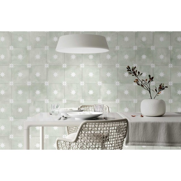 Verona Salvia 44x44 cm Suelo y Pared