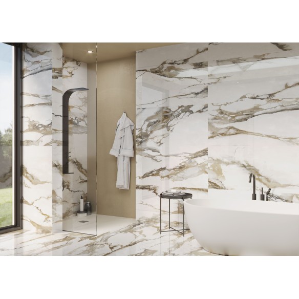 Calacatta Gold Polished 60x120 cm Floor & Wall Tile