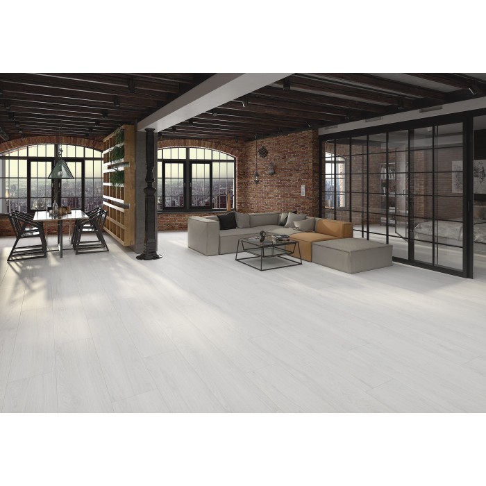 Vila White 23x120 cm Rectified Floor & Wall...