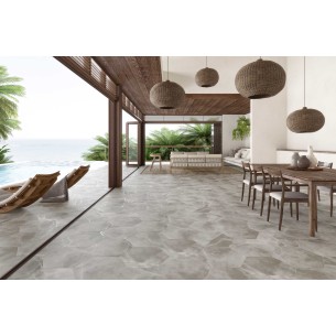 Hex Ancona Ceniza 56x48.5 cm
