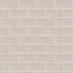 Plaqueta Rústica Artesanal Beige 7.5x15 cm