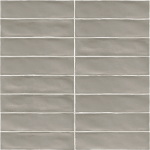 Plaqueta Rústica Artesanal Perla 7.5x30 cm Pared