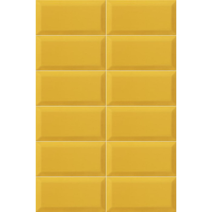 Metro Ocre Glossy 10x20 cm