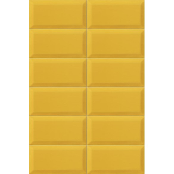 Metro Ocre Glossy 10x20 cm