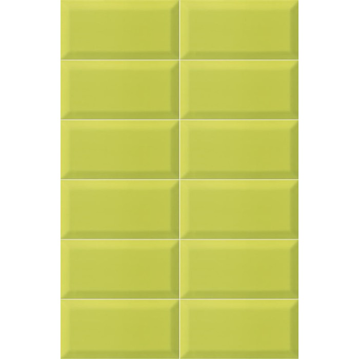 Metro Green Glossy 10x20 cm