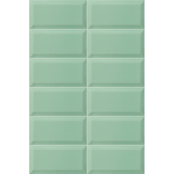 Metro Emerald Glossy 10x20 cm
