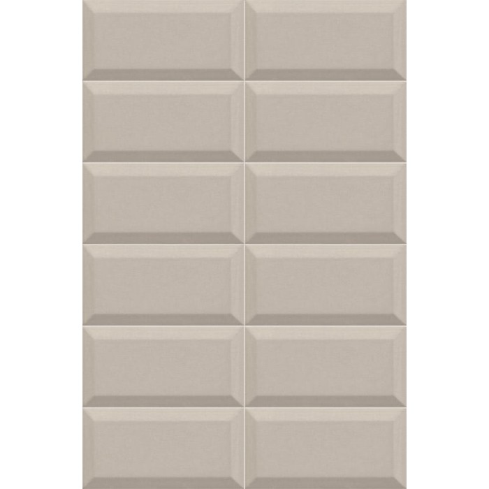 Metro Silver Glossy 10x20 cm