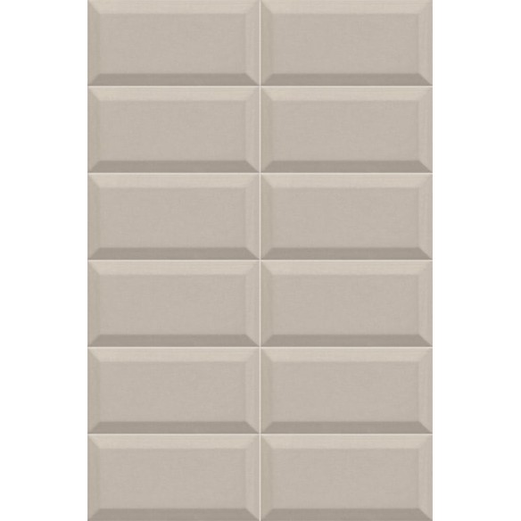 Metro Silver Glossy 10x20 cm