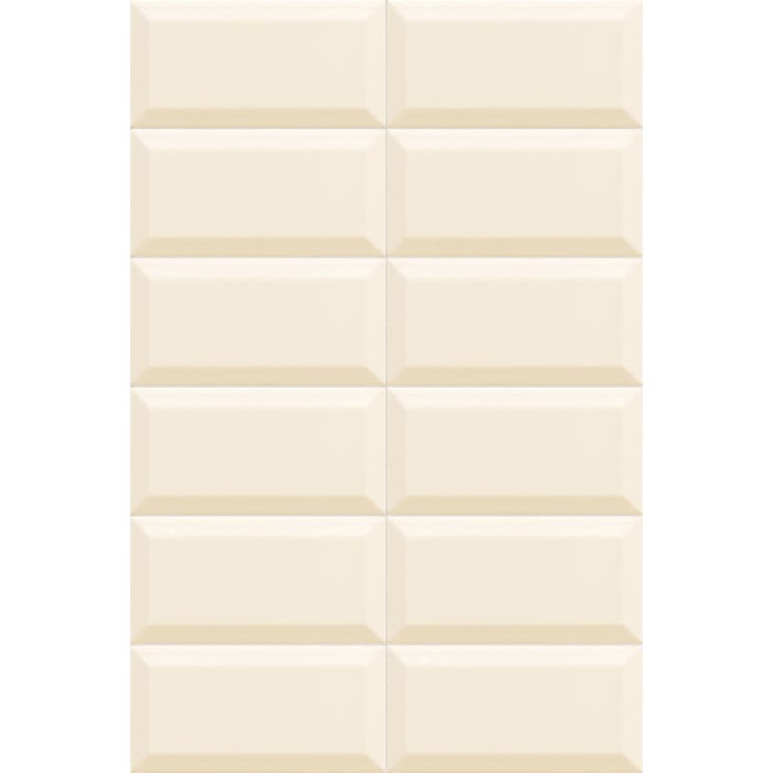 Biselado Visón Brillo 10x20 cm Pared