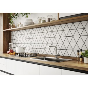 Triangle Ascoli Snow 28x48.5 cm Floor & Wall Tile