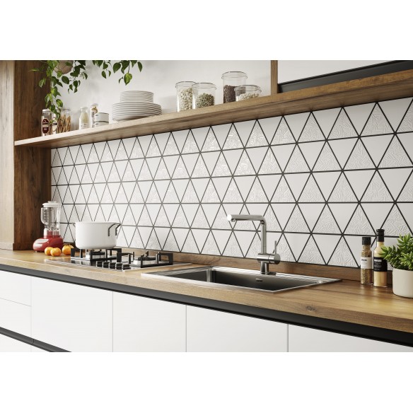 Triangle Ascoli Nieve 28x48.5 cm Suelo y Pared