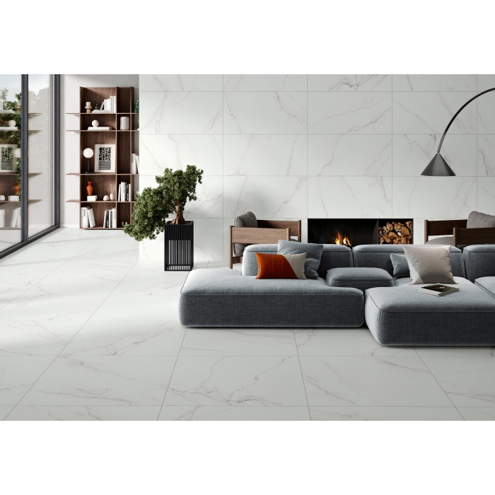 Estatuario Italiano Mate 60x120 Rec.