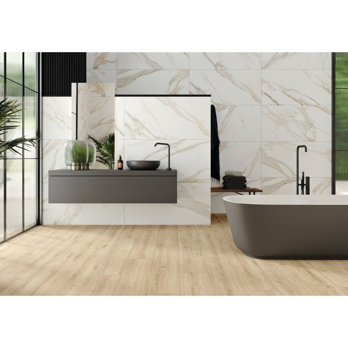 Calacata Italiano Mate 60x120 Rec.