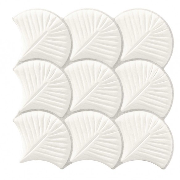 Palermo shell Blanco 30.7x30.7 cm
