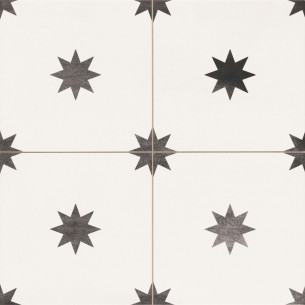 Verona White 44x44 cm Floor & Wall Tile 2