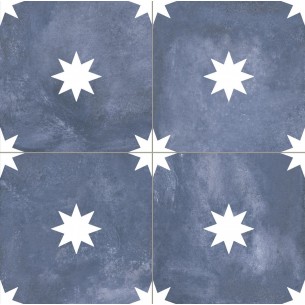 Verona Navy 44x44 cm Floor & Wall Tile 2