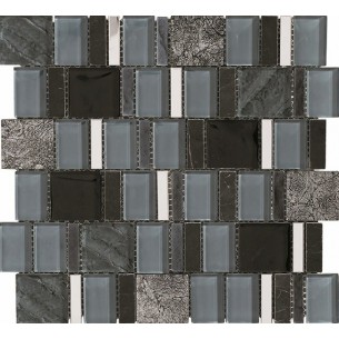 Estepona Steel Negro 30x30 cm