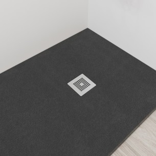 Quo Solid Shower Tray Anthracite 2