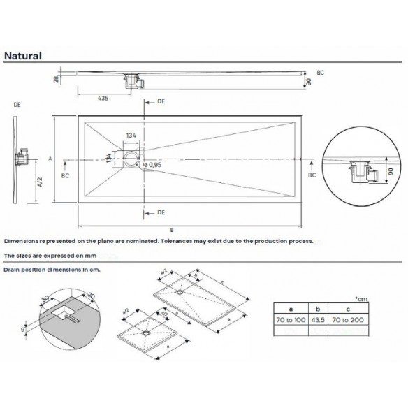 Natural Solid Stone Tray Cement